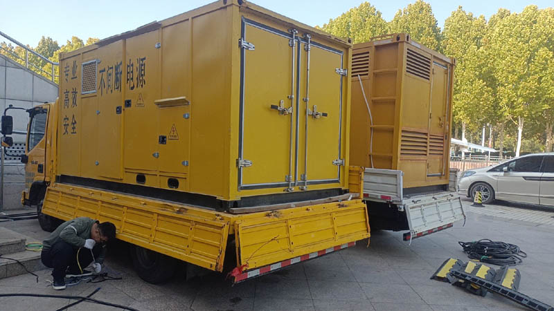 绿园柴油发电机组和UPS电源配合使用时的注意事项